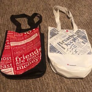 Lulu lemon bags